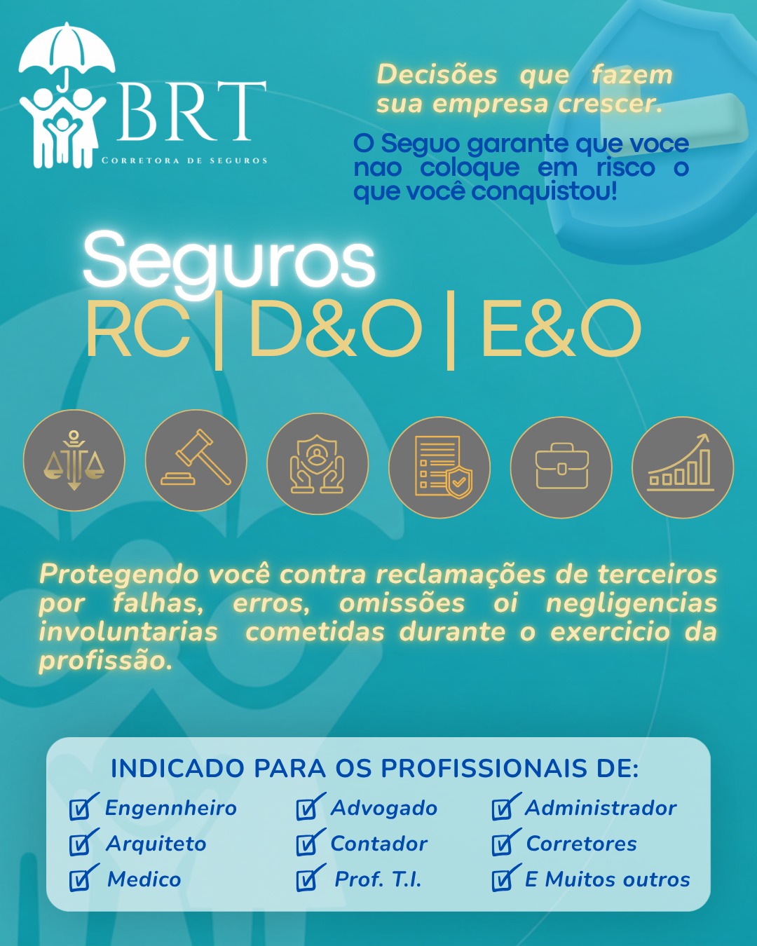 Seguro RC | D&O | E&O